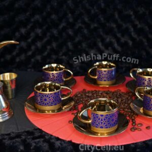 Oriental Coffee Set Violet #CF09
